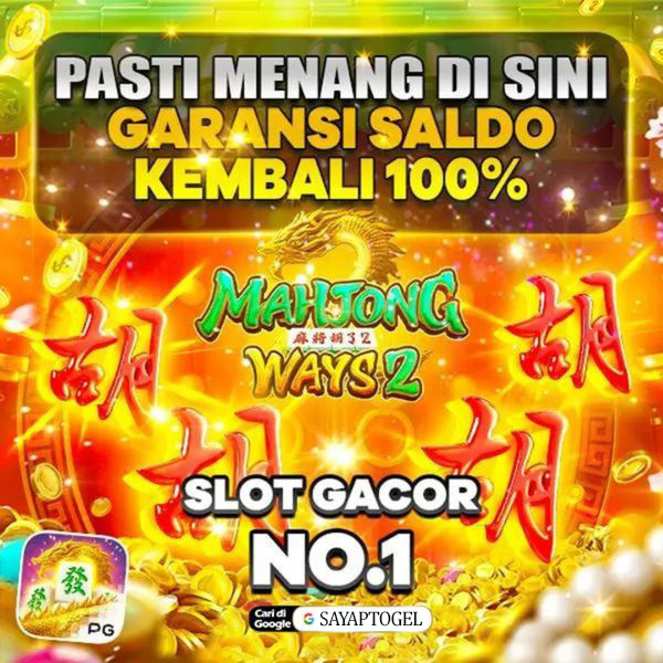 SAYAPTOGEL : The Highest Profit Rate In Online Games